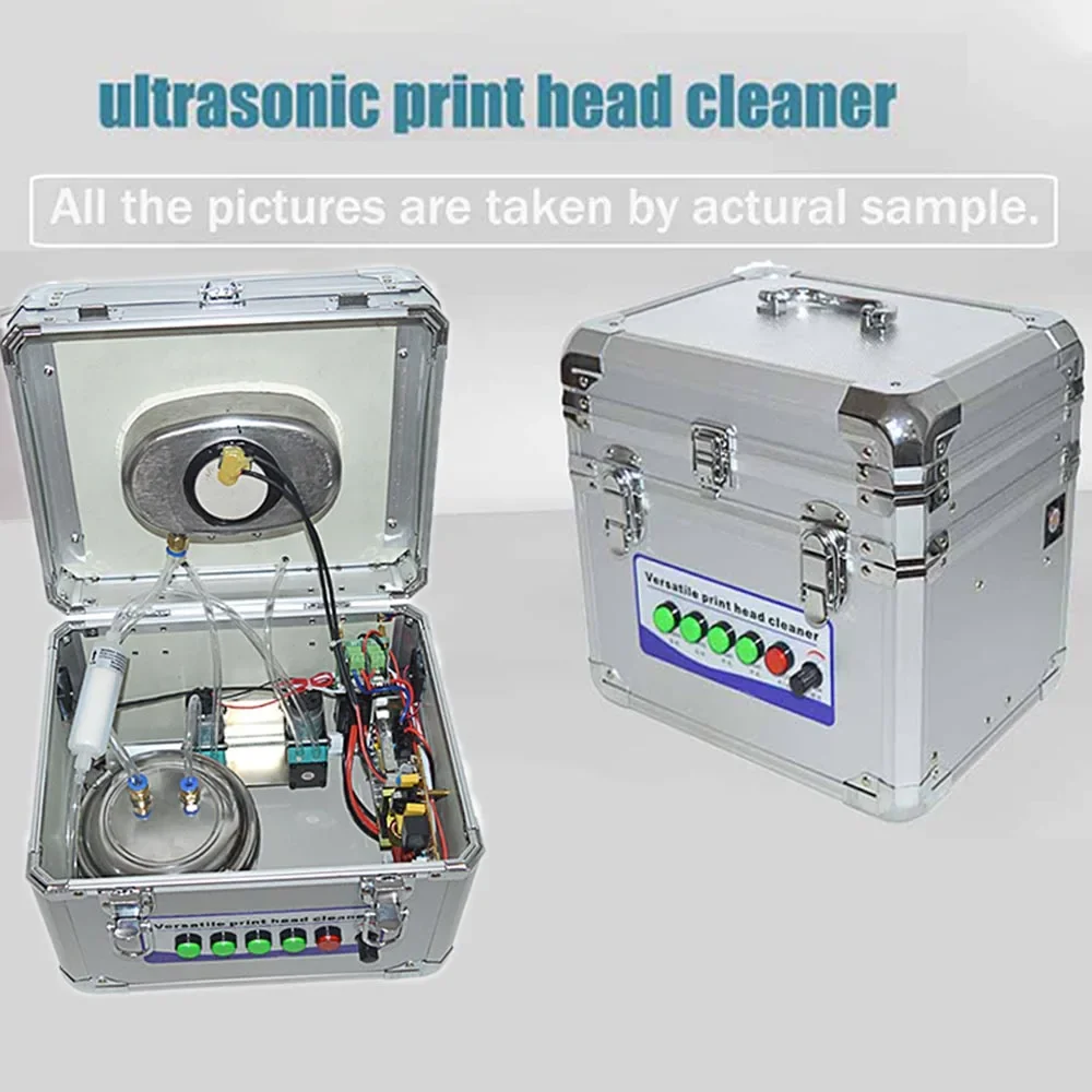 Printing Machinery Parts cleaner machine of cleaning printhead dx4 dx5 dx7 i3200 xp600 print head versatile ultrasonic cleaning