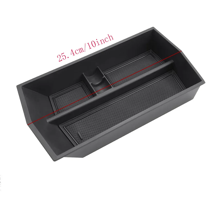 For Peugeot 3008 (P64) Hybrid/E-3008 / E-5008 / GT Allure 2024-2026 Armlehne Aufbewahrungsbox mit Antirutschmatte Mittelarmlehne