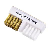 3 Pcs Cleaning Brush for Nail Polisher Fashion Manicure Tool Mini Electric Practical Cleaner Drill Head Dust Dirt Removal