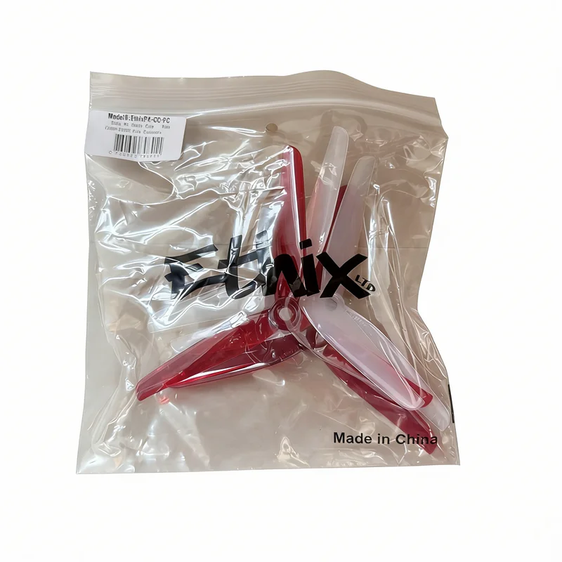 

HQPROP Ethix P4 Candy Cane Prop 5.1" (5.1x4x3) - 3-Blade Polycarbonate FPV Props (2CW+2CCW)
