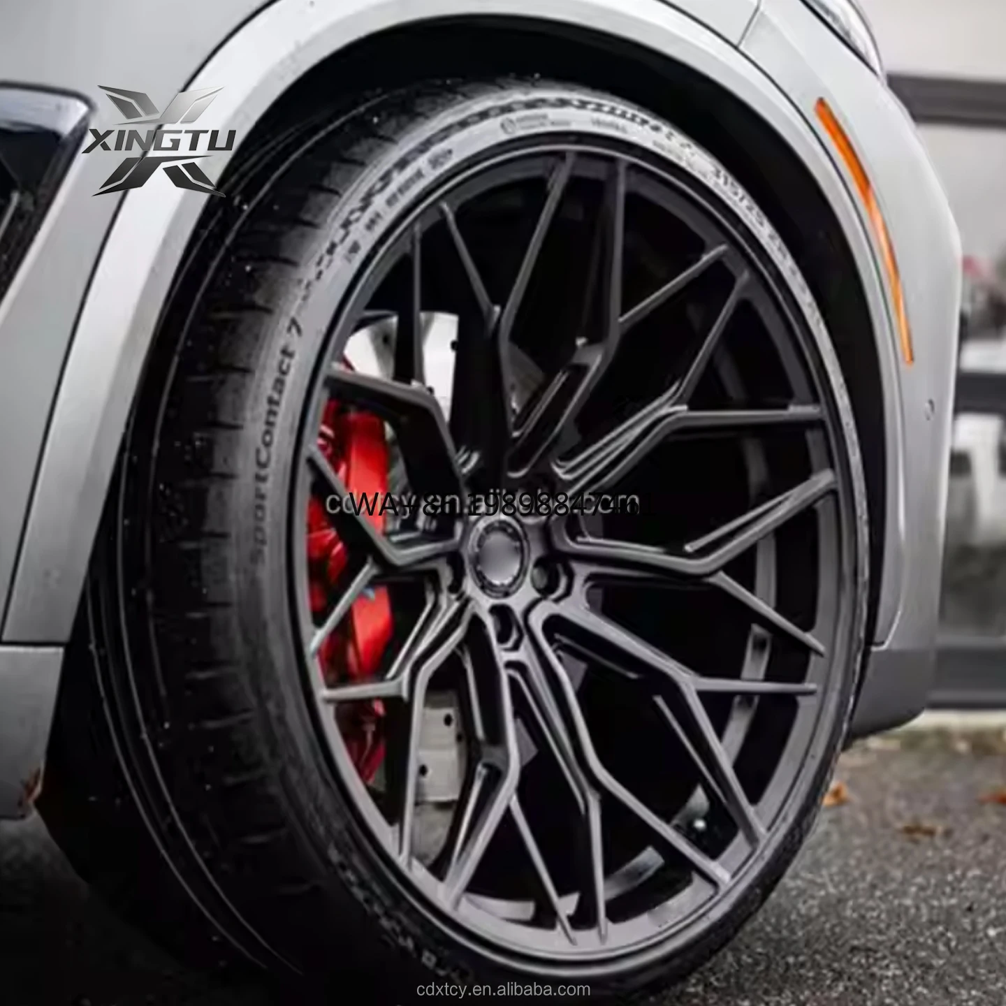 

Custom 6061 T6 Black Forged Wheels Rims 18 Inch 5*120/114.3 New Special Fit for BMW F80 F82 M8 M3 M4 M5 X5 Z4 535