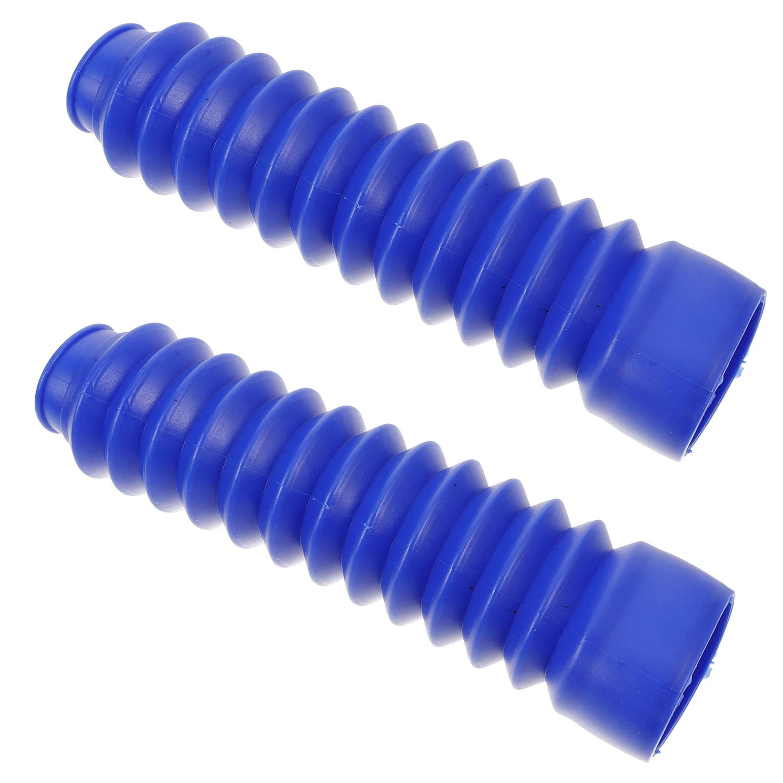 

1 Pair Motorcycle Boots Universal Shock Absorbers Cover Rubber Front Fork Boot Protector Dirt Bike Fork Covers Stylish Blue