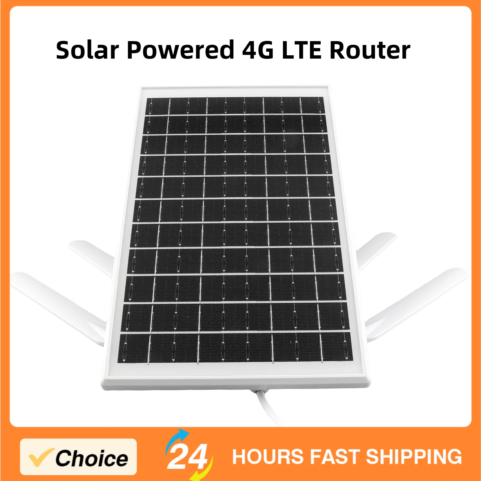 50M WiFi Range 4G LTE Modem Router With SIM Card Slot 15W Built in 20000mAh Battery For Outdoor Camping Solar WiFi Extender