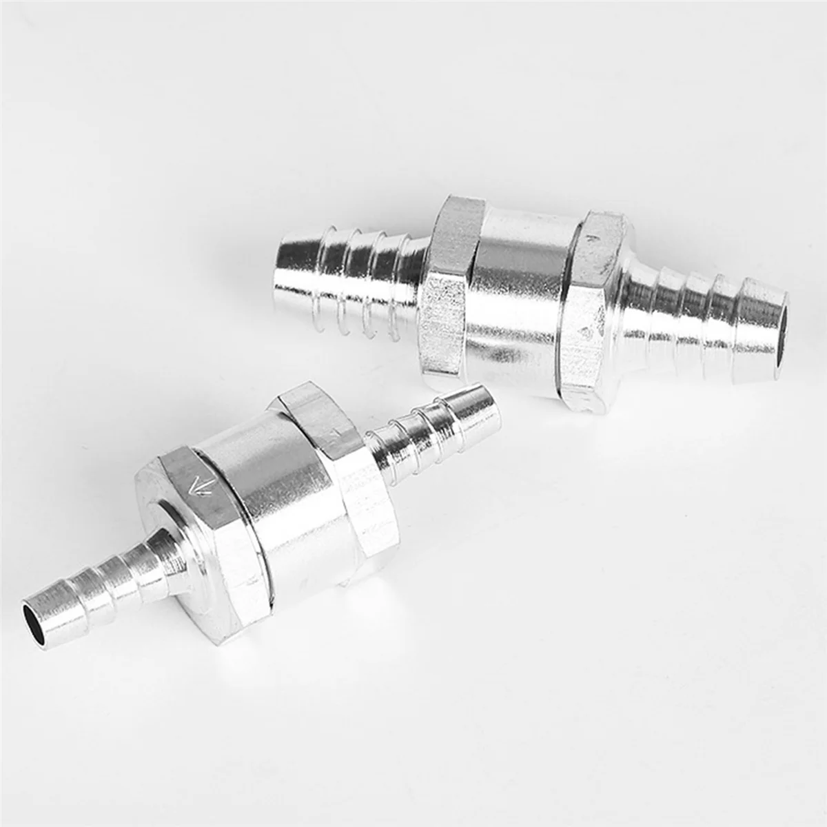 4PCS 6mm-12mm One-Way Check Valve, Aluminum Check Valve, Crude Oil Engine, Used in Ships, Trucks,