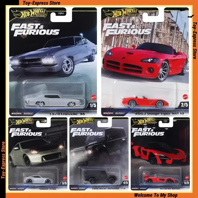 hot-wheels-premium-2025-fast-furious-1-64-Модель-автомобиля-hotwheels-2025-chevelle-dodge-nissan-mclaren-land-rover-Автомобиль-Детские-игрушки