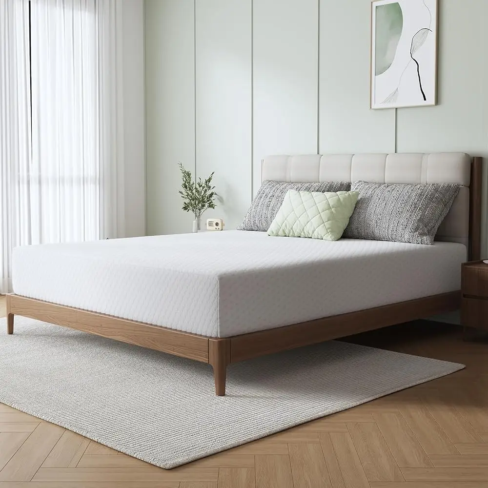 

10 Inch Twin Size Mattress with Comfort Foam & High-Density Support Foam for Pressure Relief&Contour Support Mattresses in A Box