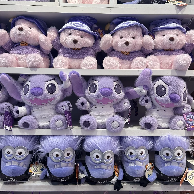 MINISO الكرتون ديزني الجص سولي دمية محشوة عباءة يجلس الدب ويني ثيوب تحصيل ألعاب من نسيج مخملي هدايا عيد الميلاد