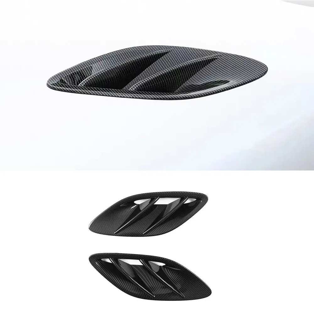 

Для Xiaomi YU7 2025 передний капот, защитный чехол для воздуховыпускного отверстия из углеродного волокна, модификация внешнего вида, украшения, аксессуары