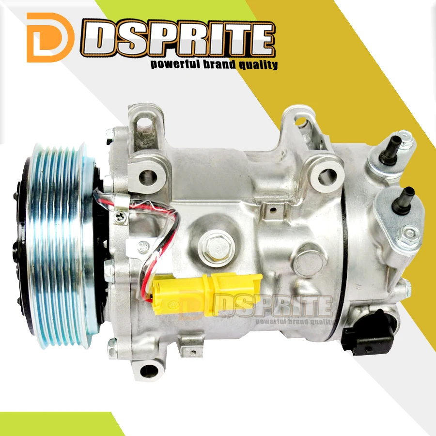 9800839580 9671216780 9659875880 8FK351334171 96519114 6453ZA For PEUGEOT 308 AC COMPRESSOR SD7C16