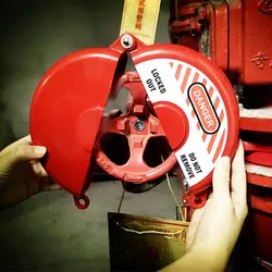 1-2.5 Inch Master Lock Rotating Gate Valve Lockout Tank Gas Bottle Ball Valve Safety Locks CYLINDER Tank Lockout