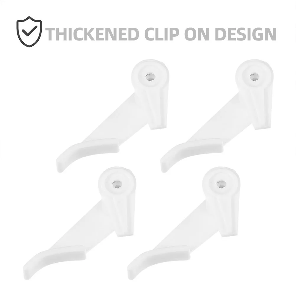 20Pcs Ceiling Lamp Buckles Plastic Thickened Fixed Clips Stable Ceiling Light Clamp Lamp Fixture Accessories Fixing Buckle