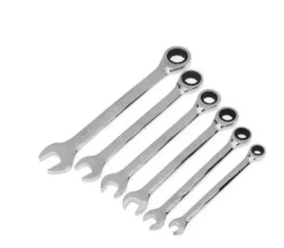 New 6PCS Ratchet Wrench Set ( Fixed Head) Auto Repair Ratchet Wrench Set 6 Piece
