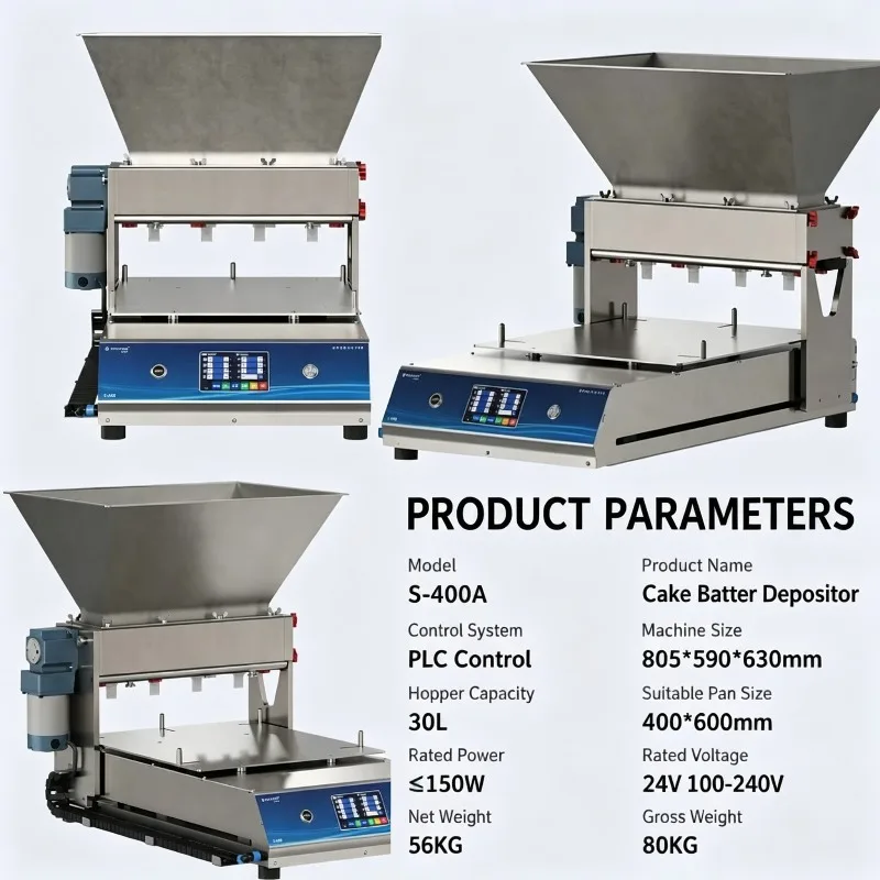 Cake Batter Depositor Commercial Desktop Automatic Dosing Machine for Cupcake Muffin Processing Custom