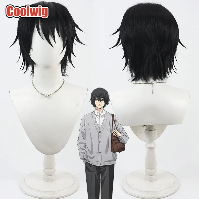 Coolwig Synthetic Hair Saku Natsusawa Cosplay Wigs The Fragrant Flower Blooms with Dignity Saku Natsusawa Wig Heat Resistant
