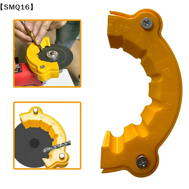 Drill Bit Sharpener - Drill Bit Grinding Attachment, Angle Grinder Drill Bit Sharpener For All Bits, Drill Bit Grinder Tool【SMQ】
