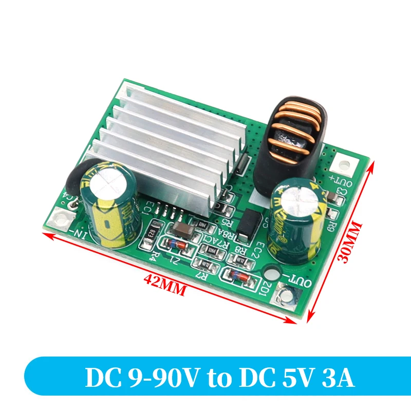 DC9-90V to 5V 3A