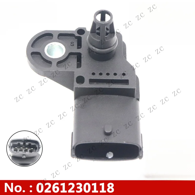 S+ 0261230118 Manifold Pressure MAP Sensor For MITSUBISHI SMART 0061534728 MN195775