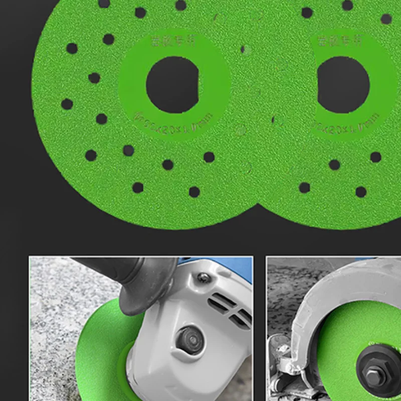 4inch/100mm Diam Super Thin Cutting Disc For Porcelain Glass Ceramic Tile Marble Diamond Saw Cutting Blade For 100 Angle Grinder