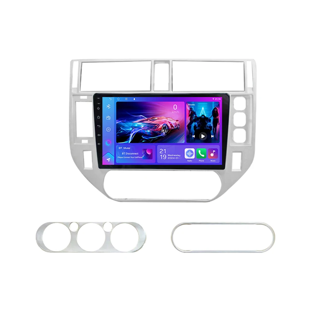 Android 16 Voor Ford Kuga MK1 2008-2012 Voor Ford C-MAX CMAX 2003-2010 Autoradio GPS 2 k Scherm Carplay 4G Wifi Stereo Video DSP BT - afbeelding 2