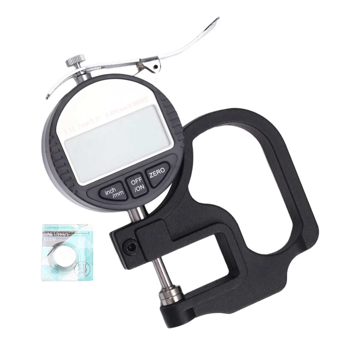 

ABNJ цифровой микрометр толщиномер высокоточный штангенциркуль цифровой дисплей толщиномер металлический толщиномер 0,001 мм