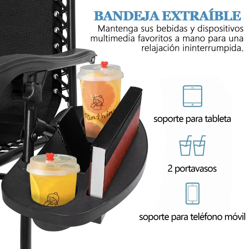 Heavy duty outdoor folding chair with carrying bag for adults camping beach garden