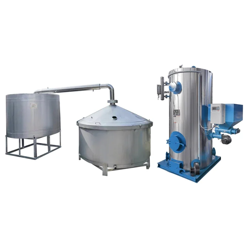 Energy saving of Baijiu distillation and brewing equipment for large wineries