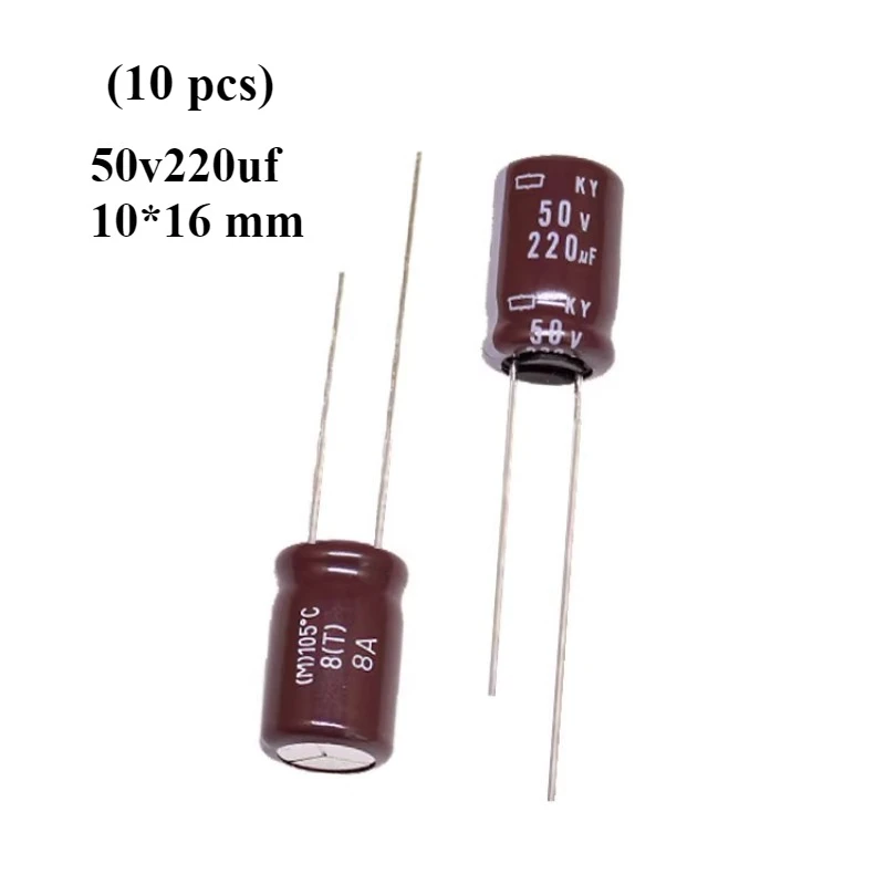 (10Pcs) 220UF 50V N…
