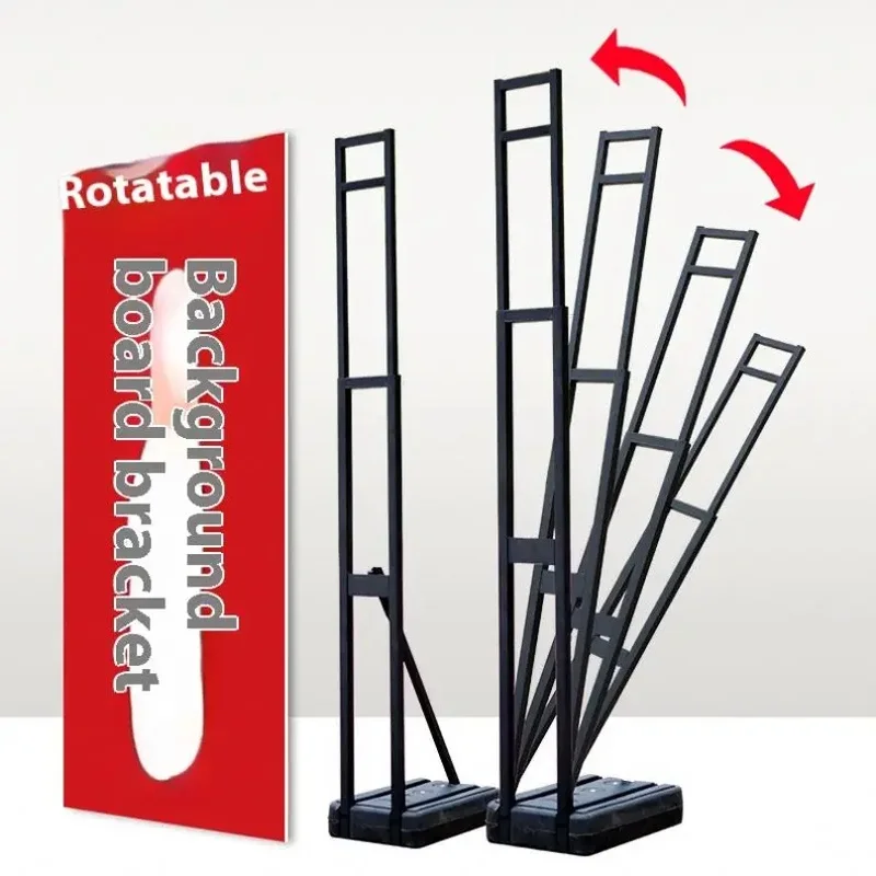 custom.Hot Sale Celebration Party Arch Props Height Adjustable Portable Foldable Kt Board Poster Stand