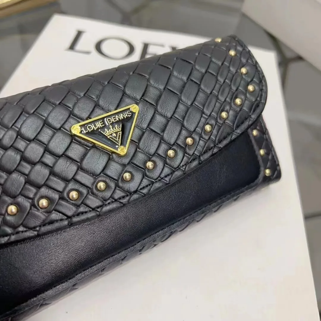 محفظة بتصميم جديد لخريف وشتاء، موديل نسائي طويل وبطاقات متعددة وسعة كبيرة، حقيبة محمولة باليد #4