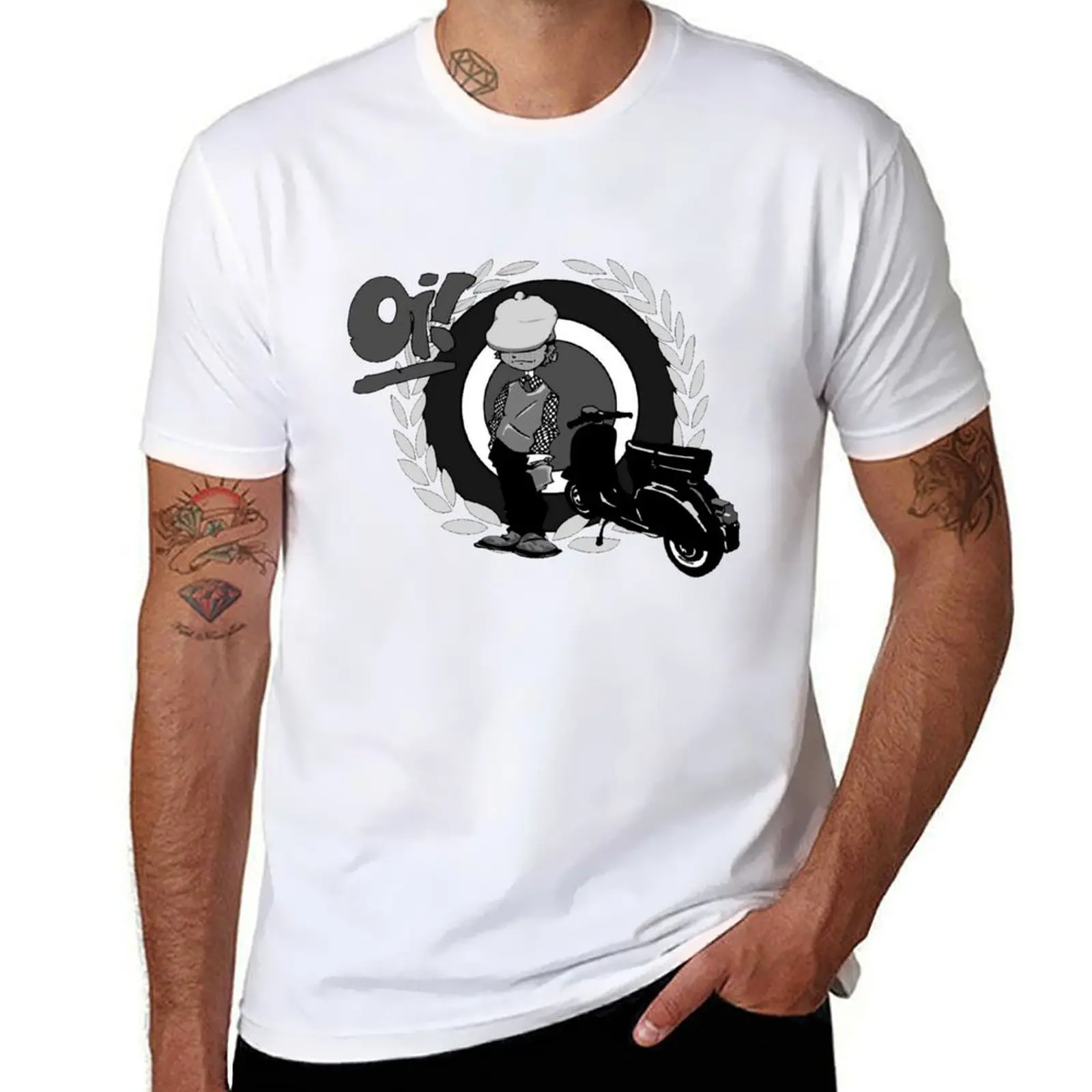 

Hard Mods in BW T-Shirt man graphic t shirt printed t shirts for man T-Shirt