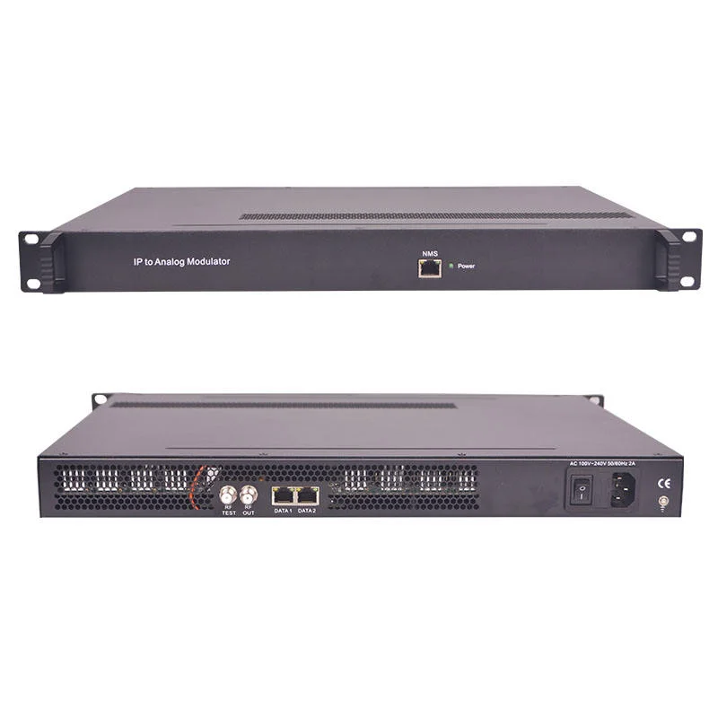 IPAM-64 in 1 IP to Analog Modulator with 1080P HD MPEG2/H.264 Support 2 for Ports Web-based Network Management