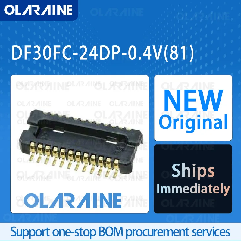 

50/200/500Pcs DF30FC-24DP-0.4V(81) 100% brand new originalLayered connector24 Position300 mA