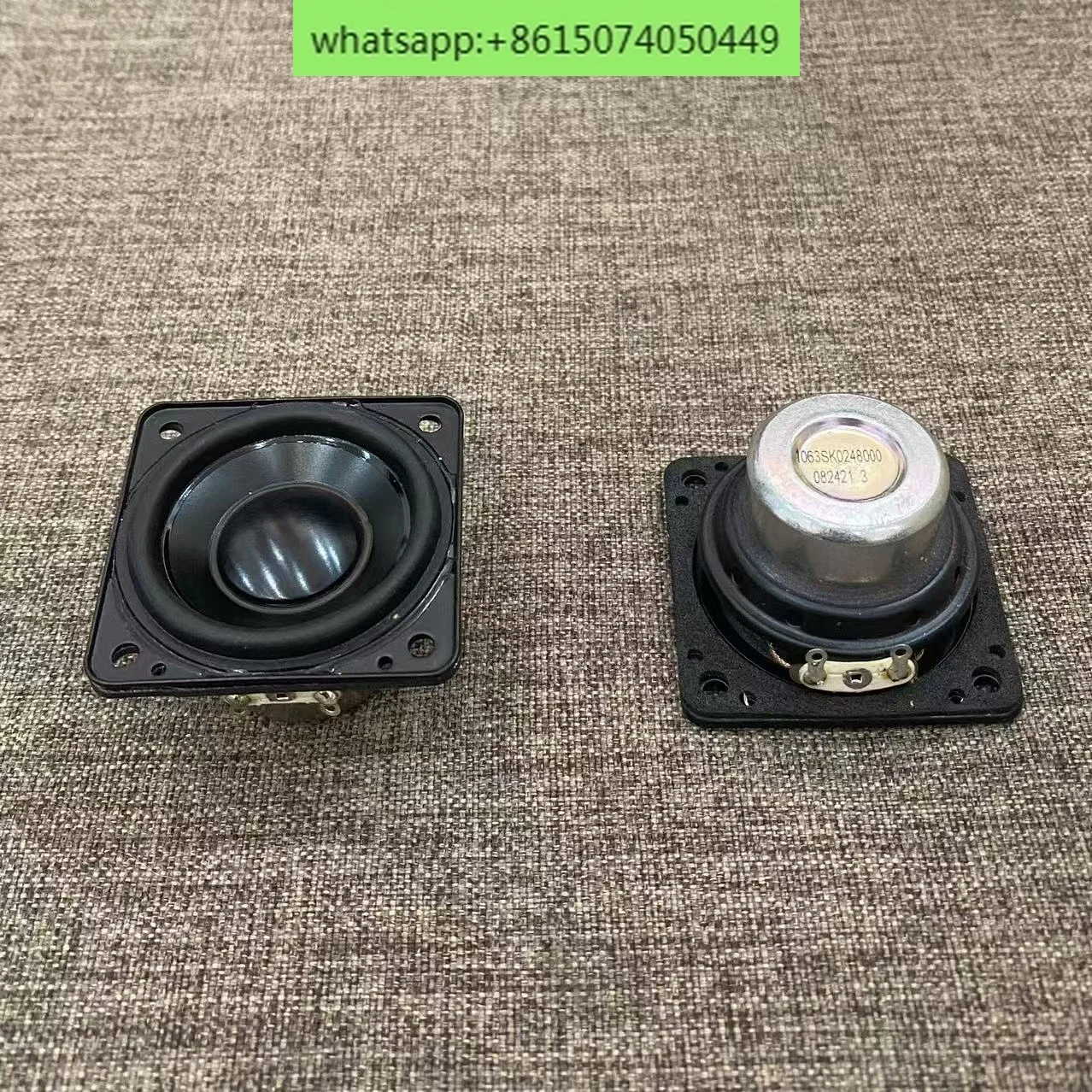 10 pcs 1.75-Inch full-range speaker aluminum basin, high school bass, high-end neodymium magnetic Bluetooth audio speaker