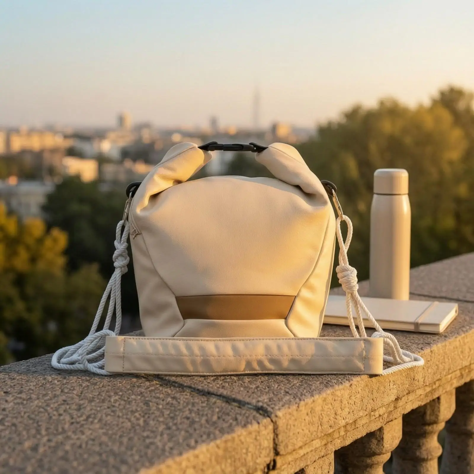 Soft Pillowy Camera Sling Bag for Women Men Casual Everyday Use Nylon Polyester Shoulder Pouch with Handle