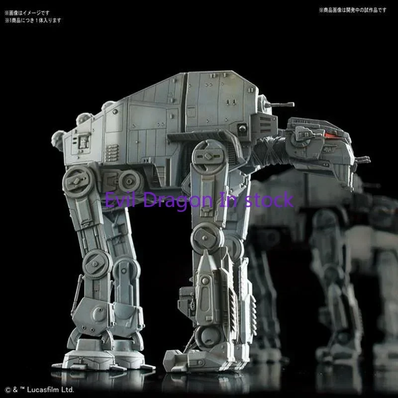 Bandai Original Star Wars Movie Anime Heavy Duty Walker AT-M6 Action Figure Assembly Model Toys Collectible Model Gifts for Kids
