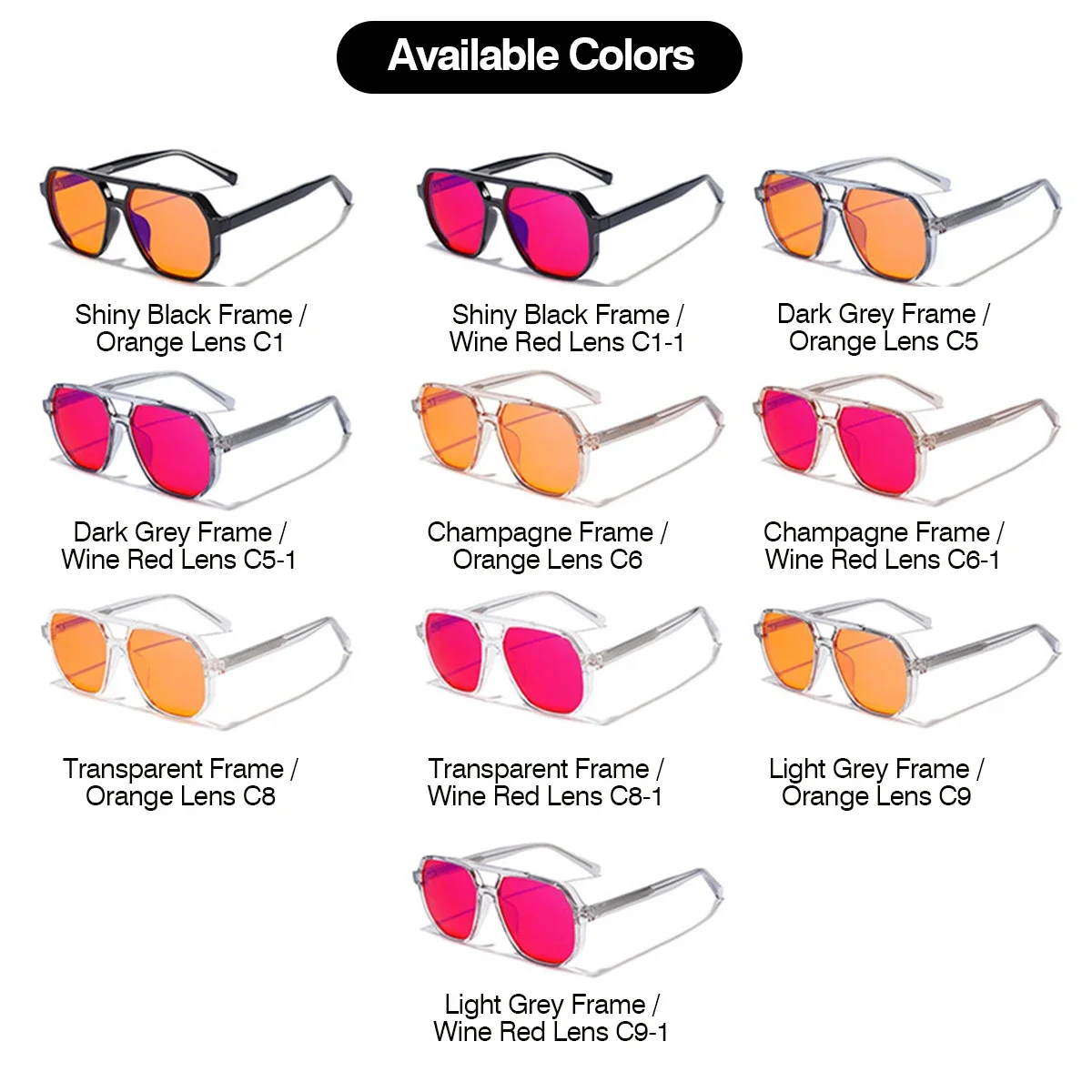 99% Anti-Blue Light Glasses, Retro Double-beam Pilot Flat Glasses,Men's AR Anti-reflection Film, E-sports Eye Protection Glasses