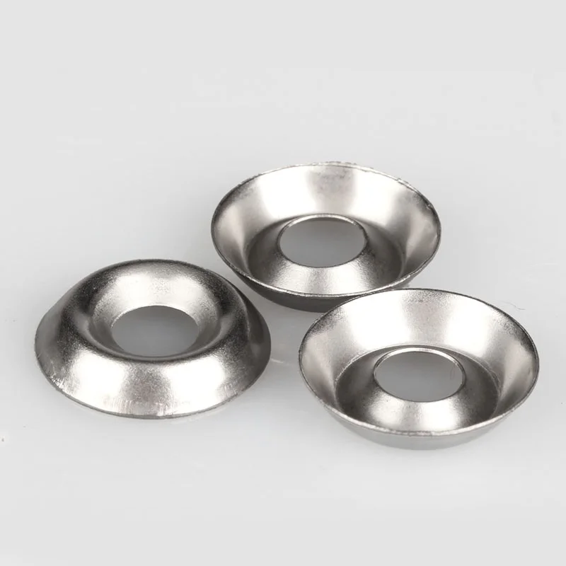 M3 M4 M5 M6 304 Stainless Steel Conical Washer Countersunk Concave-convex Washer Hollow Cone Decorative Washer