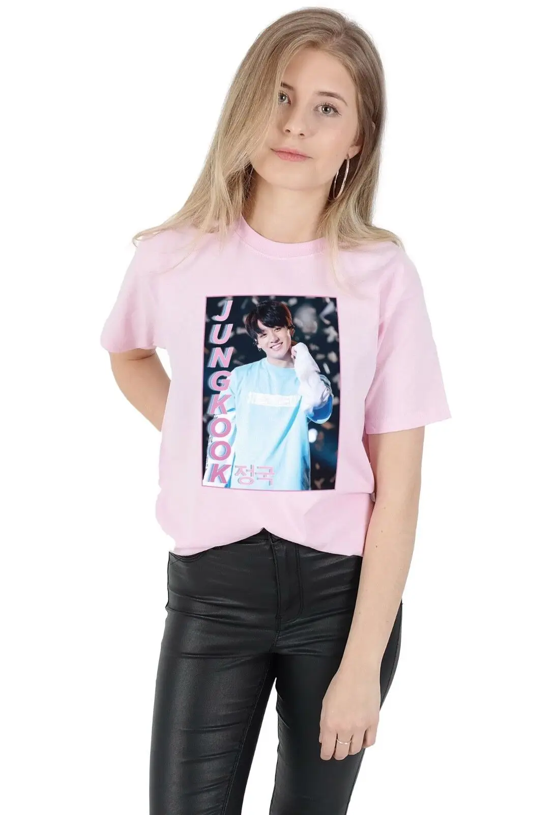 Jungkook Homage T shirt Top Fashion Kpop Kookie Jungshook