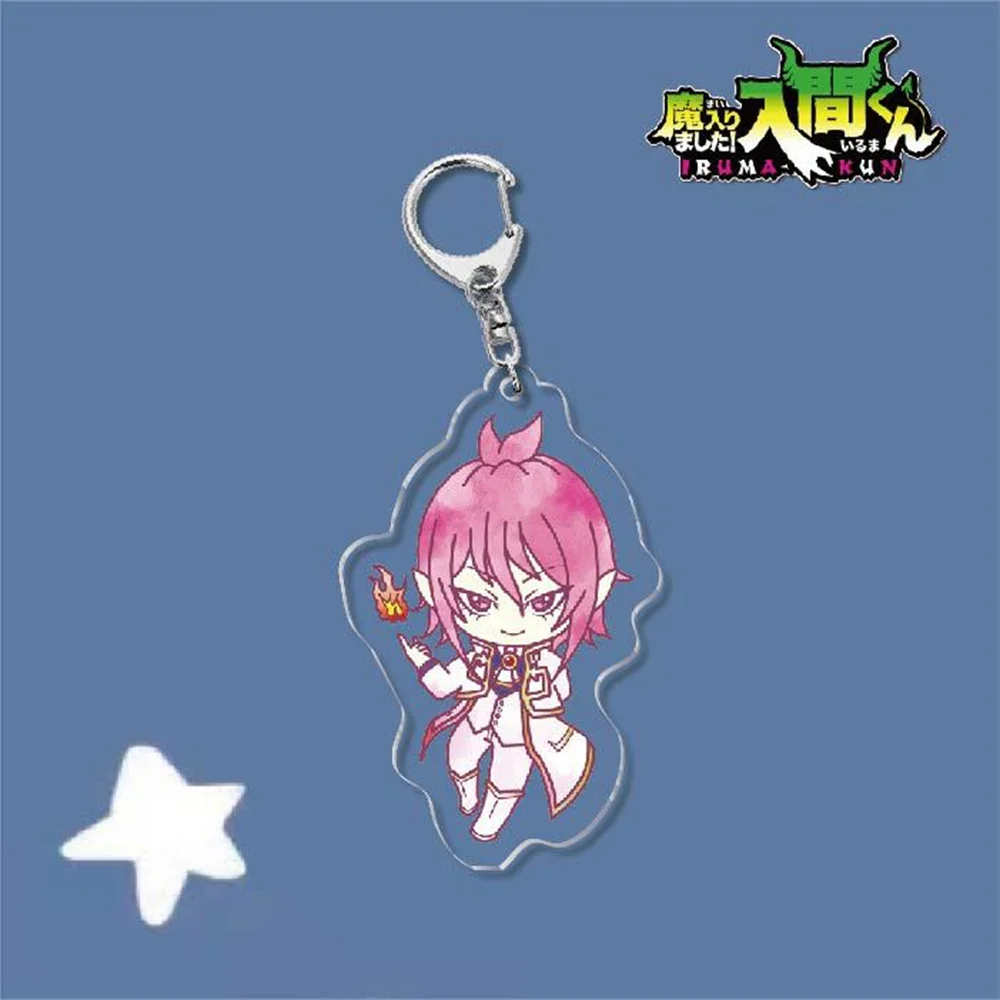 Anime 6CM Witaj w Szkoły Demonów! Iruma-kun Akrylowy Brelok Model Postacie z Cosplayu Ozdoba Akcesoria Prezenty Świąteczne