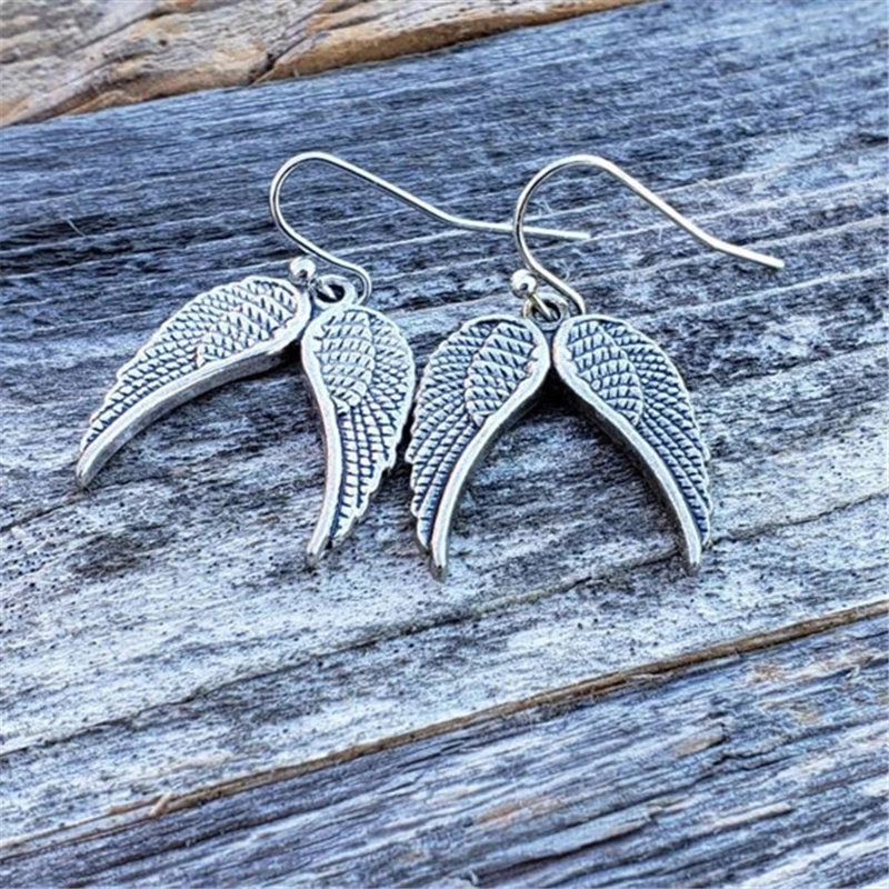 Angel Wing Earrings - Angel Wings Jewelry - Angelic Wings - Guardian Angel Wings Earrings - Spiritual Jewelry