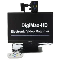 Novas lupas de mesa de 22 polegadas com auxiliares de baixa visão