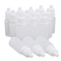 5PCS 5ML/10ML/15ML/20ML/30ML/50ML/100ML Empty Plastic Squeezable Dropper Bottles Eye Liquid Dropper Refillable Bottles