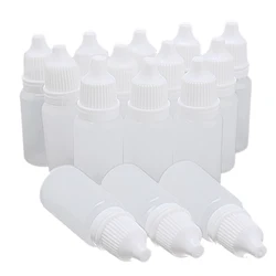 5PCS 5ML/10ML/15ML/20ML/30ML/50ML/100ML Empty Plastic Squeezable Dropper Bottles Eye Liquid Dropper Refillable Bottles