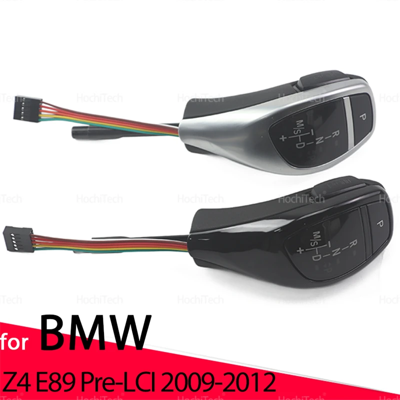 for Z4 E89 Pre-LCI 2009 2010 2011 2012 Auto Car LED PU Leather Handles AT Transmission Gear Shift Knob Lever Stick Head