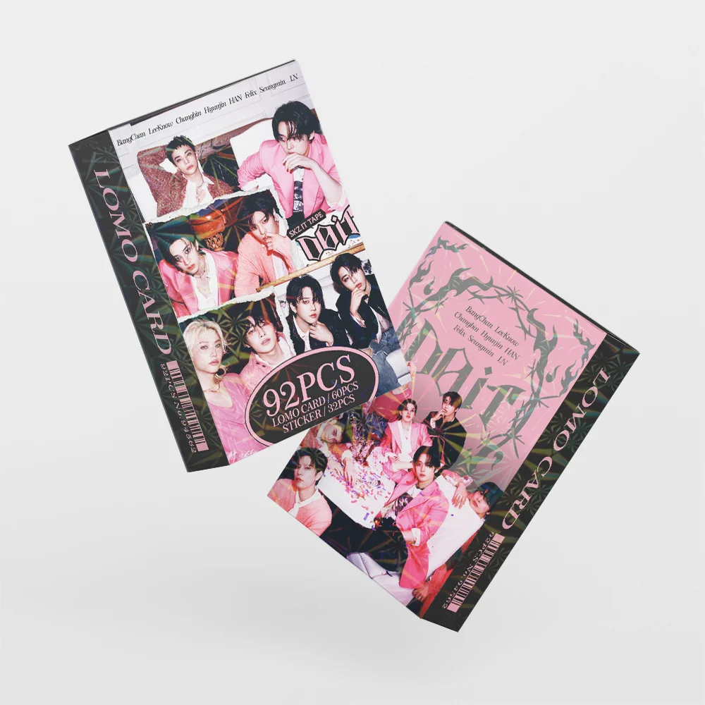 92 قطعة مجموعة موسيقى البوب الجديدة KPOP تفعل ذلك موضوع حفلة كارما ألبوم جديد ملصقات الصور مجموعة بطاقة لومو هدية العيد #6