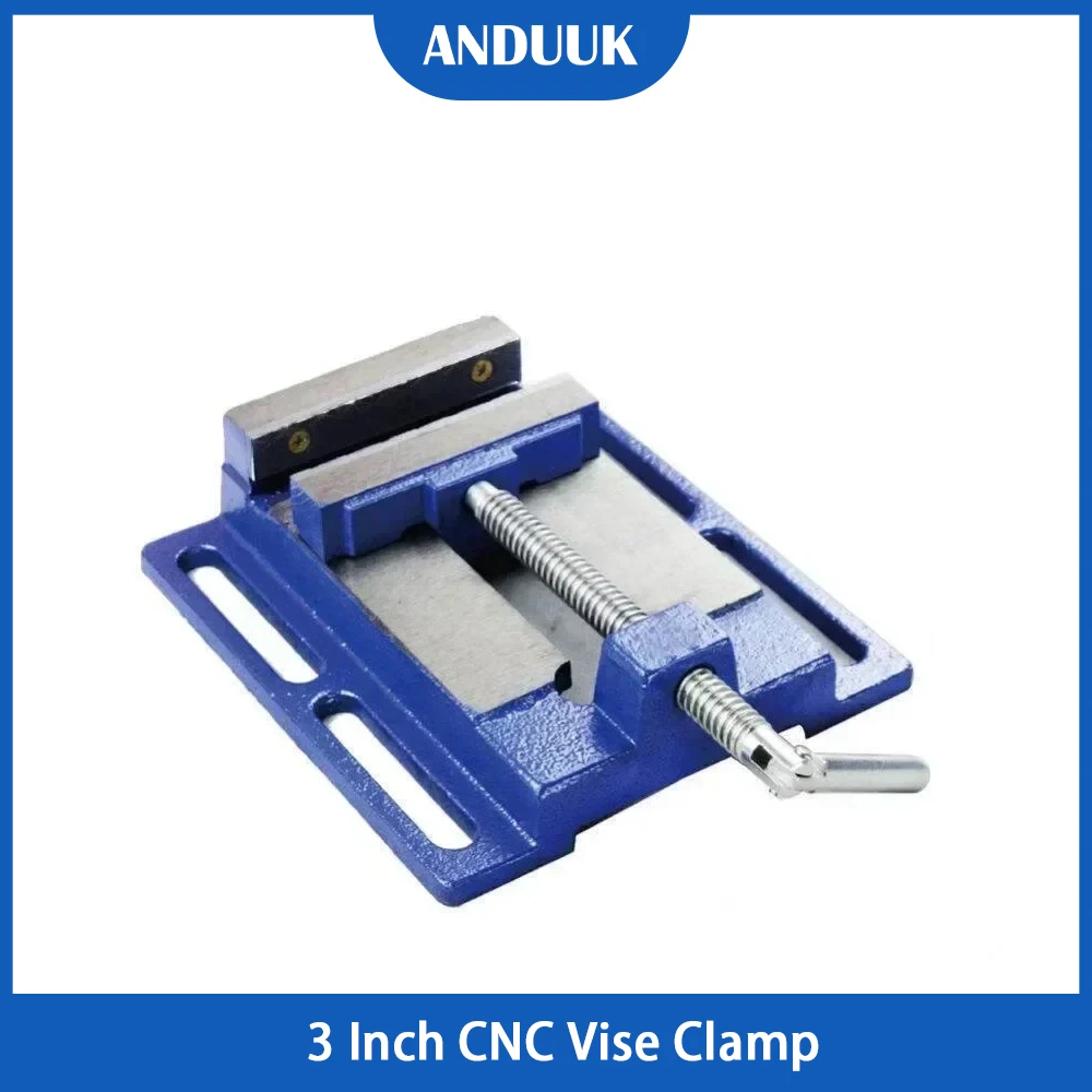 3 Inch Vise Clamp Carpentry Bench Vise For CNC Milling Machin Stand Lathe Drill Press Workshop Machine Tools