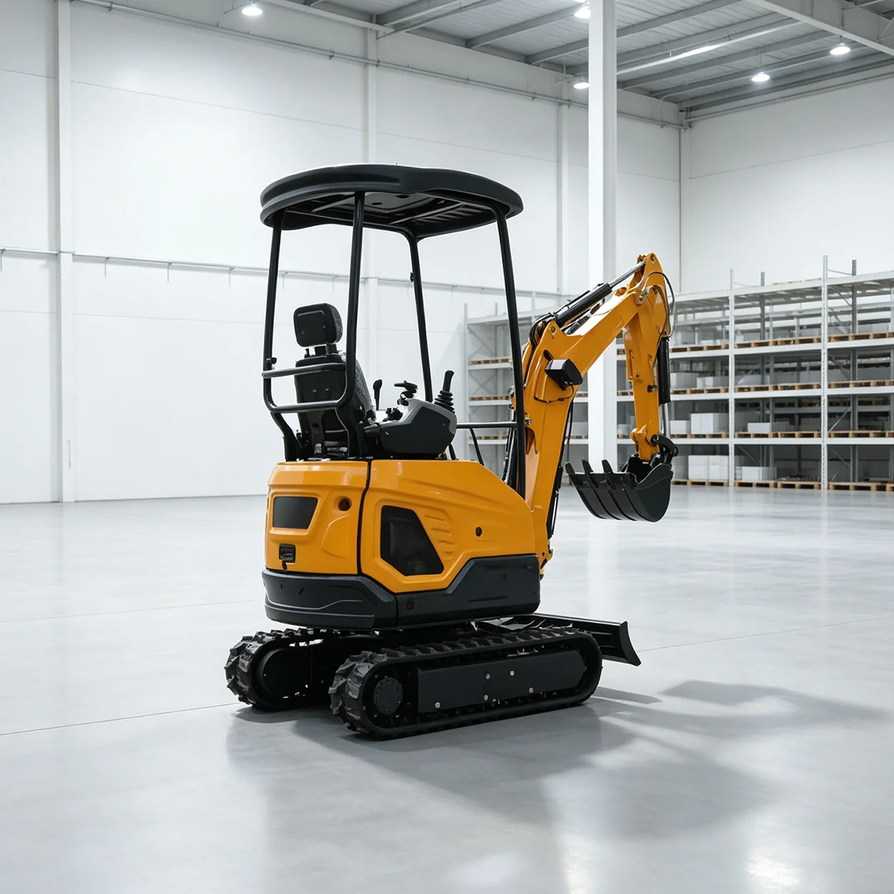 OKW18L Mini Excavator European Warehouse Stock Compact Hydraulic Machine for Digging and Landscaping