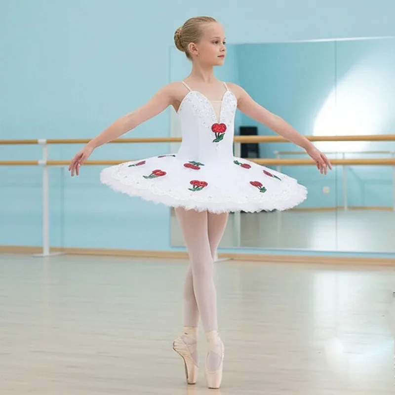Conjuntos a juego para la familia en color blanco, tutú, leotardo de ballet para madre e hija, disfraz de baile para niña, ropa para mamá e hija, vestidos para niñas