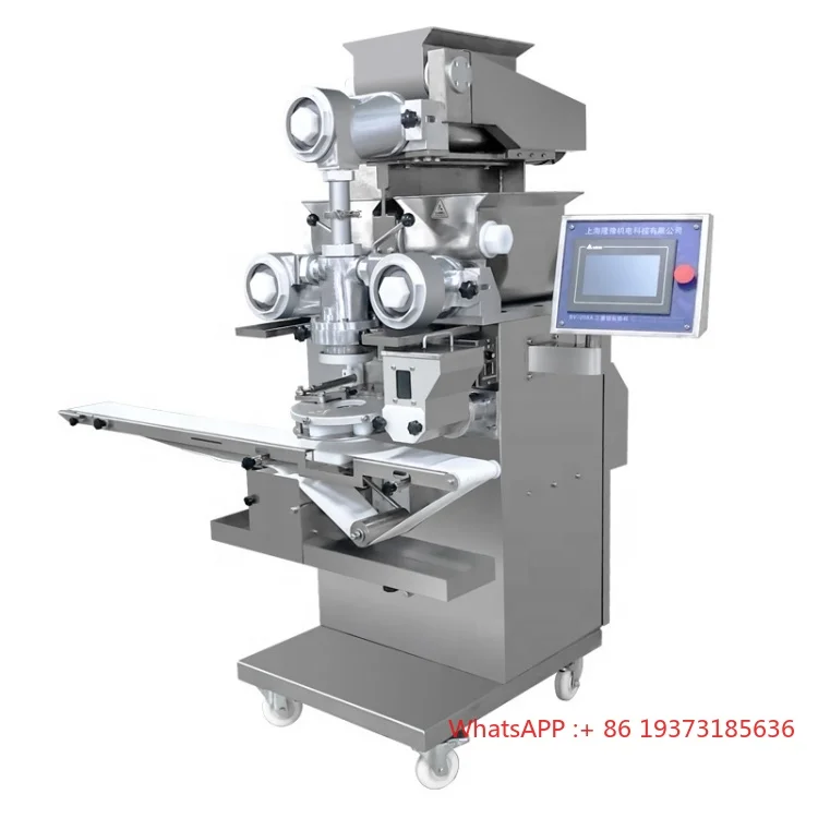 Multifunction Encrusting Machine Bakery Mochi Maker Bakery Mochi Making Production Line Kubba Making Machine
