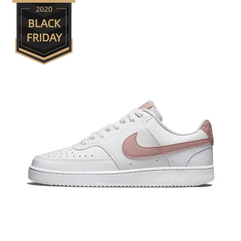 Nike Court Vision Low Low cut Durable Casual Sneakers for Men and Women